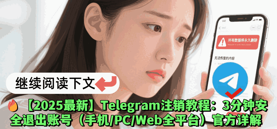Telegram注销教程插图3-2025年最新
